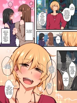 Page 1 of Futanari Rezukappuru no Aida ni Hairoutoshita Otoko | A Man Who Tried to Get Between a Futanari Lesbian Couple