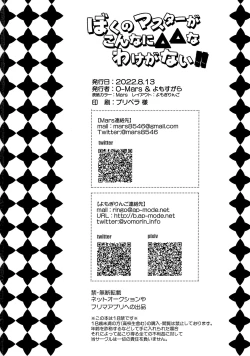 Page 21 of Boku no Master ga Konnani △△na wake ga nai!!