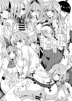 Page 13 of Gotoubun no Hanayome Harem Soushuuhen