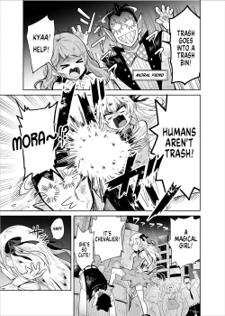 Page 2 of TS Mahou Shoujo Chevalier-chan no Omanko wa Zenritsusen ga Nokotte iru kara Kitsukute Binkan tte Maji desu ka! | Is it true that TS Magical Girl Chevalier still has her Prostate?