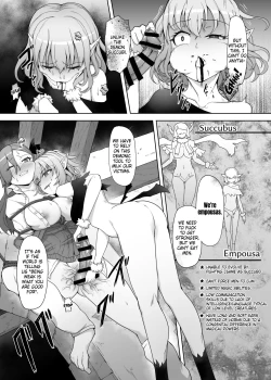Page 19 of Mecha Tsuyoi Hazu no Onna Kakutouka, Mesugaki Mazoku ni Wana ni Hamerare Bokorare Futanari Buzama Level Drain Kyousei Shasei Shizako ni Sarete Sekka Hakai Shokei