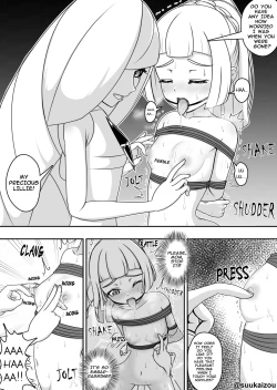 Page 2 of Lillie ga Lusamine ni Oshioki Sareru | Lillie gets spanked by Lusamine