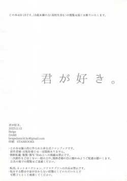 Page 2 of Kimi ga Suki.