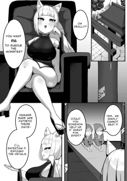 Page 4 of Youko-chan ga Shokushu o o Hoiki Shussan suru Hanashi | Supernatural Foxgirl Gives Orgasmic Birth To Tentacles