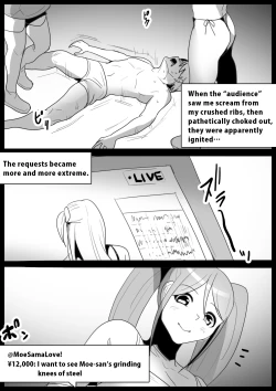 Page 10 of Boxer no Ore ga, Kyonyuu Joshi Pro Wrestler Futari ni Namahaishin de Juurin Sare, Koukai Shokei Sareru Hanashi. | Publically punished and trampled by two large-breasted wrestlers.