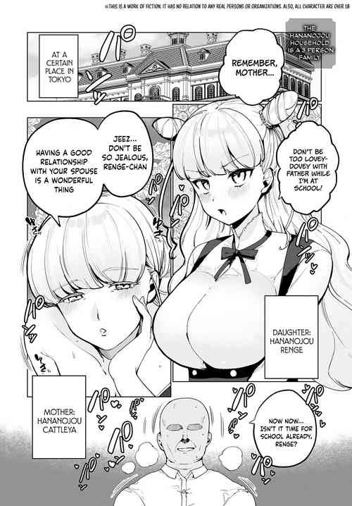 Download Hananojounin Kazoku | The Hananojou household is a 3 person family