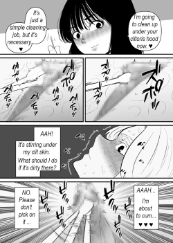 Page 10 of Kouhai ni Cli Seme de Otosareru | Stress management - I let my colleague torture my clitoris