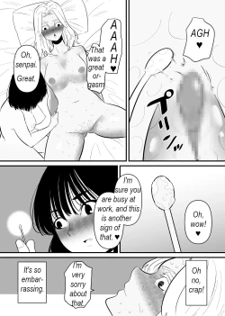 Page 11 of Kouhai ni Cli Seme de Otosareru | Stress management - I let my colleague torture my clitoris