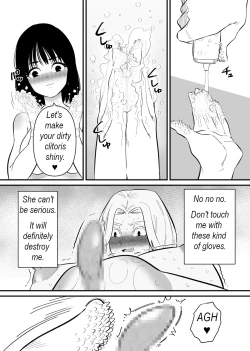 Page 16 of Kouhai ni Cli Seme de Otosareru | Stress management - I let my colleague torture my clitoris
