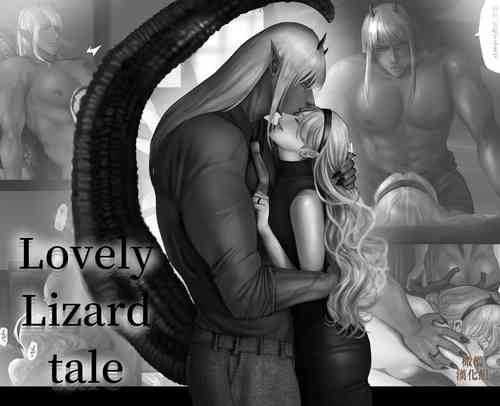 [LOVERY PEACH (Onisake Riri)]  Ishuzoku Danna no Hatsujouki ~LOVELY LIZARD TALE 2~ | 异种族老公的发情期～LOVELY LIZARD TALE2～ [Chinese] [橄榄汉化组]