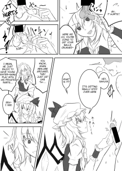 Page 20 of Koumakan de Daiji na Tokoro o Kerareru Hon | A book about getting kicked in important parts at the Scarlet Devil Mansion