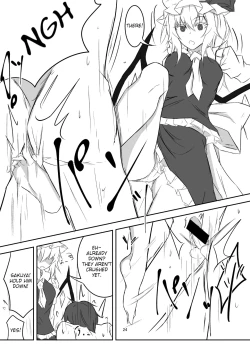 Page 24 of Koumakan de Daiji na Tokoro o Kerareru Hon | A book about getting kicked in important parts at the Scarlet Devil Mansion