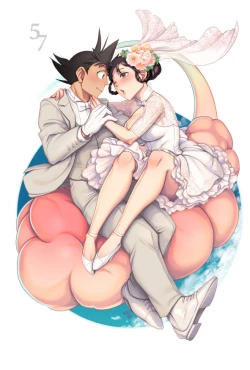 Page 1 of Goku x Chichi story throughout time