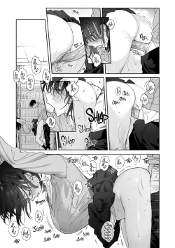 Page 8 of Mukuchi na Tosho Iin to Sex Zuke. Natsuyasumi Hen| Addicted to Sex With a Taciturn Library Committee Member: Summer Vacation