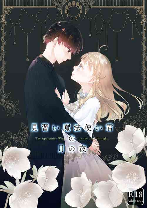 Download Minarai MahoutsukaiThe Apprentice Wizard is on the moonlit night.