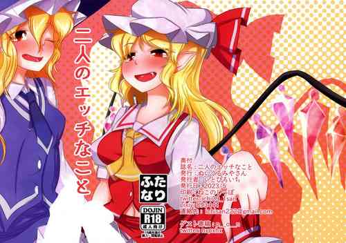 (Reitaisai 20) [Nuigurumiya-san (Ito Hiroichi)] Futari no Etchi na Koto (Touhou Project)