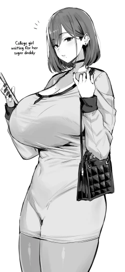 Page 52 of Papakatsu JD, Ochinpo Yuuryou Bukken o Mitsukeru. | College Sugar Baby - On the Market for Some Prime Daddy Dick