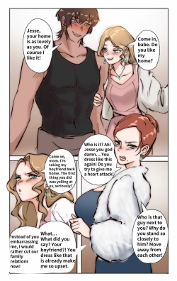 Page 1 of Mother and her sissy son 01