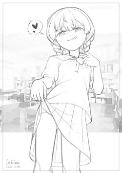 Page 43 of My little cousin is being curious - Extra