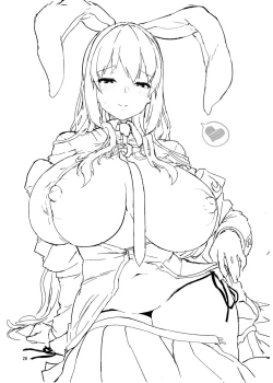 Page 27 of Saitei de Dou Shiyou mo Nai Usagi no OneeA bad rabbit singing a hymn. | The Reprehensible Rabbit Onee-san