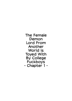 Page 8 of Isekai kara Yattekita Onna Maou-sama ga Charao no Daigakusei ni Yarareru Hanashi