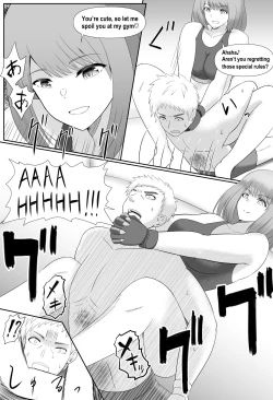 Page 10 of Taiman! I Can't Let Megumi Beat Me!