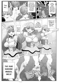 Page 4 of Chinpo ni Kiseisare Kintama ni Jinkaku o Utsusareta Mahou Shoujo | Magical Girls Who Got Infested by Parasite Cock and Had Their Personalities Transferred Into Their Testicles