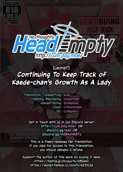 Page 28 of Kaedechan’s Growth as a Lady