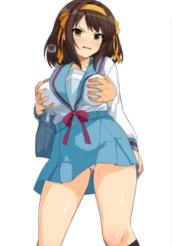 Page 444 of Muchimiya Haruhi no Konwaku + 2023 Haruhi Shien Site CG-shuu Soushuuhen