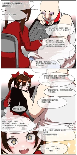 Page 12 of Okane Hoshisa ni  Ayashii Beit ni  Oubo Shita Mesugaki ga Kousoku Sarete Oozei no  Hito no Mae de Renzoku Zecchou Saserareru Hanashi