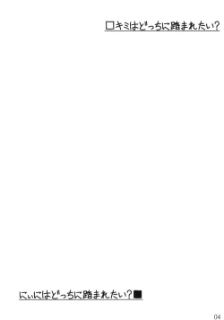 Page 3 of Kimi wa Docchi ni Fumaretai?