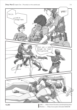 Page 18 of SEXY WAR I Warehouse attack
