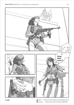 Page 4 of SEXY WAR I Warehouse attack