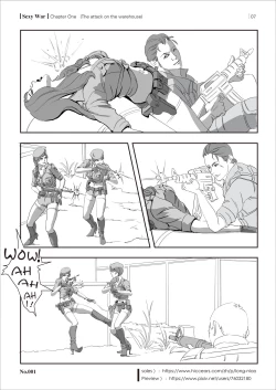 Page 9 of SEXY WAR I Warehouse attack