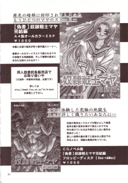 Page 29 of 奴隷戦士マヤ 暗闘編 Vol. 1