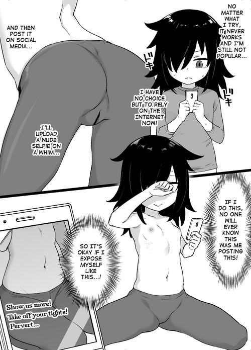[Kusayarou] Watamote Kuroki Tomoko Bitch-ka Manga | Watamote Tomoko Kuroki Bitchification Manga (Watashi ga Motenai no wa Dou Kangaetemo Omaera ga Warui!) [English]