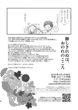 Page 36 of Gyoshikirenu wa Onore no Kokoro