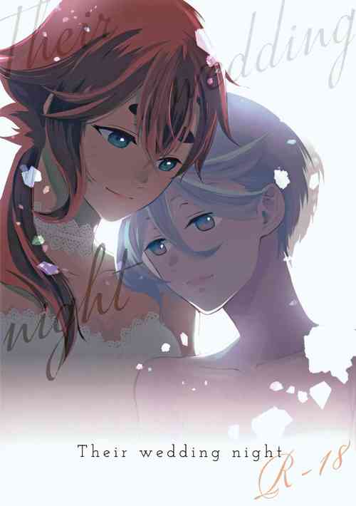(Chou G Spirits 2023) [Hyakkei (Keirei)] Their Wedding Night | 她们的新婚之夜 (Mobile Suit Gundam: The Witch from Mercury) [Chinese] [透明声彩汉化组]