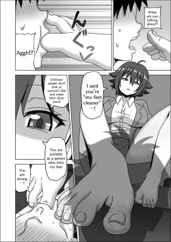 Page 10 of Kouhai no Ashi de Gachi Boki Shite Hazukashikunainsu ka? Wara | Aren't You Ashamed of Getting a Boner from Your Junior's Feet? LOL
