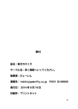 Page 33 of 東方やけくそ