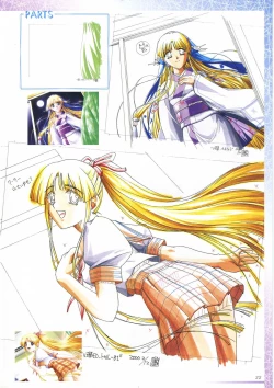 Page 36 of 真?瑠璃色の雪～ふりむけば隣に～ 設定原画集