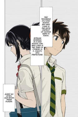 Page 11 of Kimi no Na wa.Mitsuha Miyamziu & Teshigawara Katsuhiko