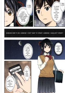 Page 40 of Kimi no Na wa.Mitsuha Miyamziu & Teshigawara Katsuhiko