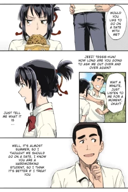 Page 55 of Kimi no Na wa.Mitsuha Miyamziu & Teshigawara Katsuhiko
