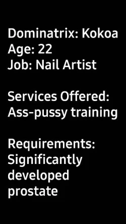 Page 16 of OtochichiMasochistic Men searching for and being trained by Dominatrix through an App-