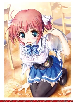 Page 77 of Dai toshokan no hitsujikai bijuarufanbukku