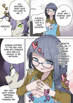 Page 9 of Saikyou Hero TS Mama Ochi