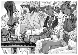 Page 100 of Cho ~Namaiki na Kuro Gal JK to Pakoritai Kimo Oyaji-tachi