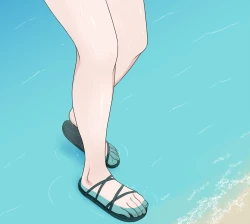 Page 17 of Rinrin had her swimsuit washed away + Textless + Bonus