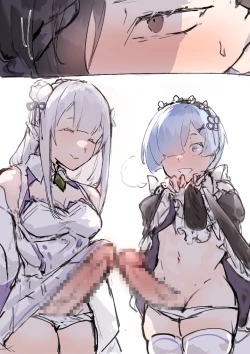 Page 30 of Subaru x Emilia and Rem